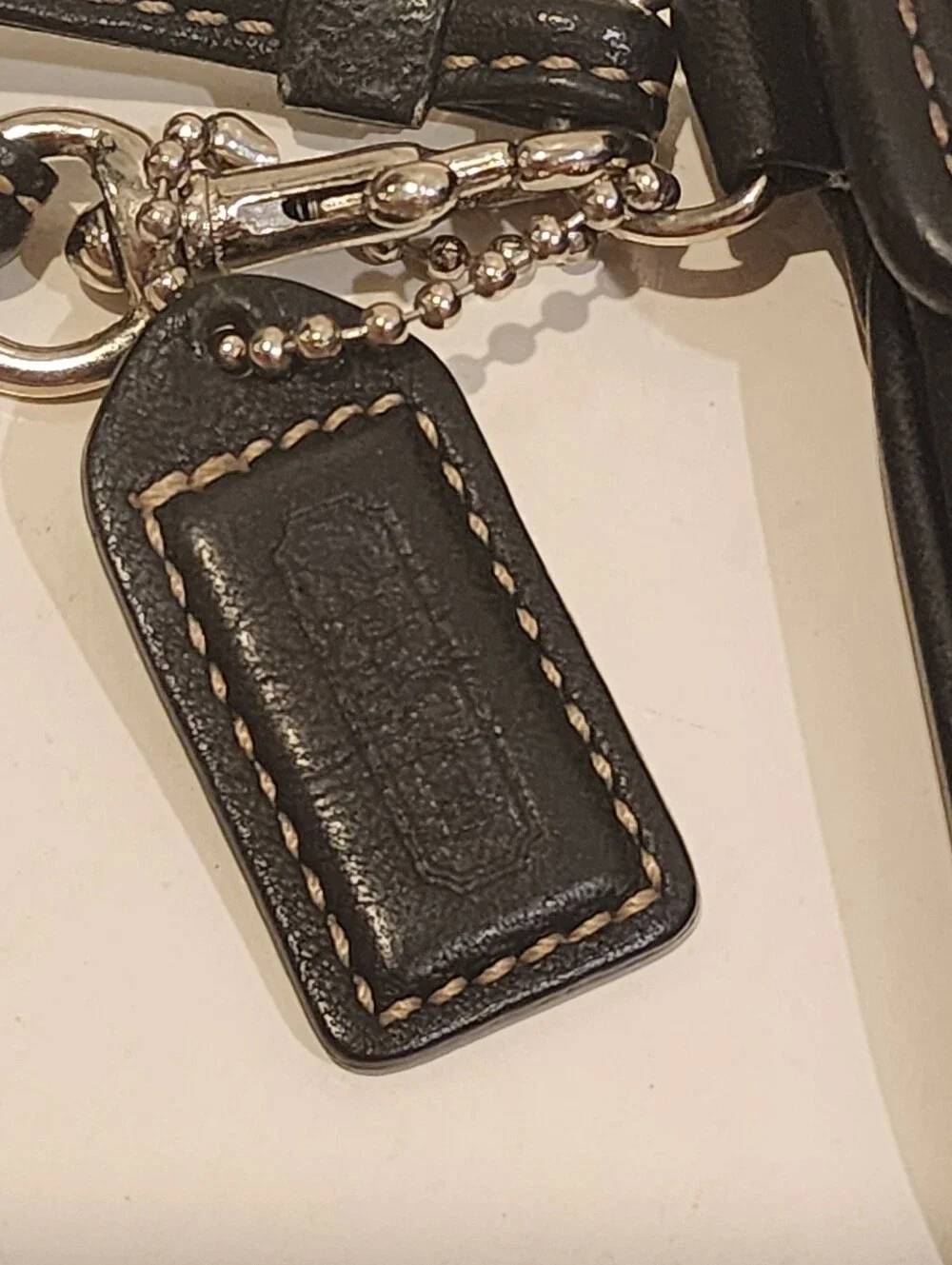 Coach Soho Black Leather Buckle Wristlet Clutch Y2k Small Purse